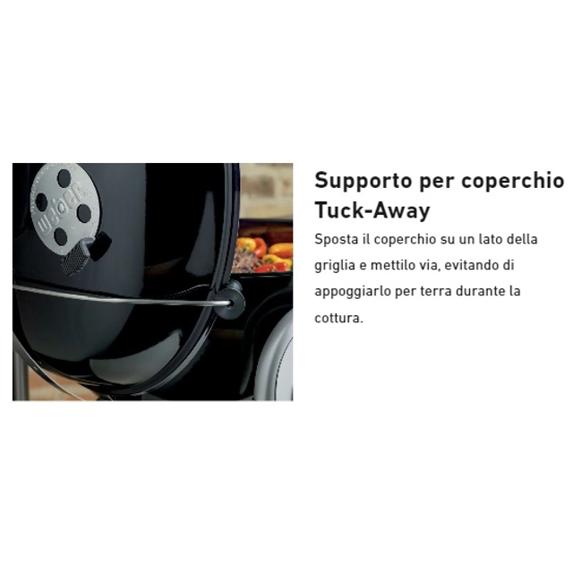 Vendita online Barbecue a carbone Weber Perfomer GBS Ø 57 cm BLACK